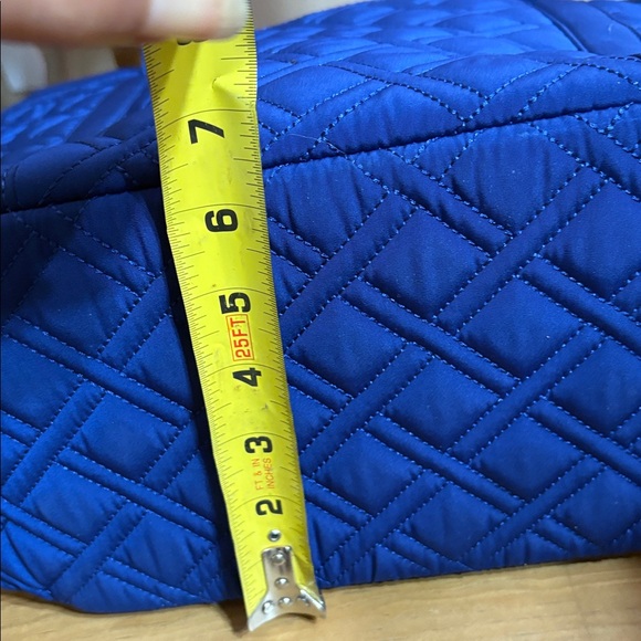 Vera Bradley Blue Quilted Tote Bag - Picture 10 of 10